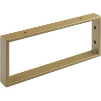 Sapho Podpěrná konzole 350x150x40mm, lakovaná ocel, zlato mat, 1 ks 30366