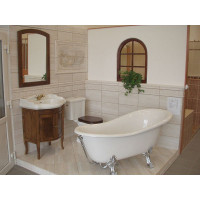 Sapho RETRO umyvadlová skříňka 60x80x45cm, buk 735140