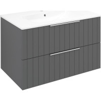 Sapho CIRASA umyvadlová skříňka 79, 8x52x46cm, carina strip CR801-4141S