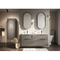 Sapho CIRASA umyvadlová skříňka 59, 2x64x46cm, siena strip CR601-4242S