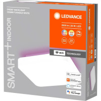 LEDVANCE ORBIS BACKLIGHT stropní svítidlo, 350x350mm, WIFI RGB+stmívatelné, 2800lm, 28W, bílá AC314090055