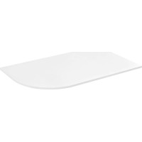 Sapho PULSE deska Rockstone 755x12x455mm, pravá, bílá mat BM760-0101