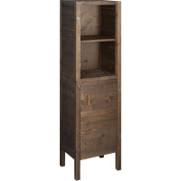 Sapho BRAND doplňková skříňka 40x140x30cm, pravá, mořený smrk BA043S