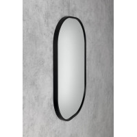 Sapho CONA SLIM zrcadlo v rámu 40x60cm, černá NC245