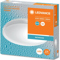 LEDVANCE Koupelnové stropní svítidlo, průměr 325mm, 1800lm, 24W, 4000K, IP44 AC464830055