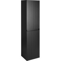 Sapho FILENA vysoká skříňka 35x140x30cm, černá mat strip FID3540BS