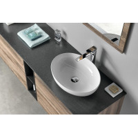 Sapho TREOS pracovní deska 1716x513 mm, rockstone, bílá mat TX172-0101
