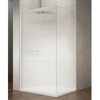 Gelco VARIO WHITE jednodílná sprchová zástěna k instalaci ke stěně, sklo nordic, 1200 mm GX1512-07