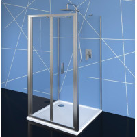 Polysan EASY LINE třístěnný sprchový kout 1000x800mm, skládací dveře, L/P varianta, čiré sklo EL1910EL3215EL3215