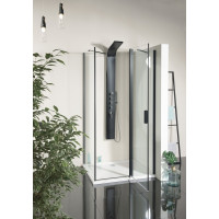 Polysan ZOOM LINE BLACK obdélníkový sprchový kout 1300x1000mm L/P varianta ZL1313BZL3210B