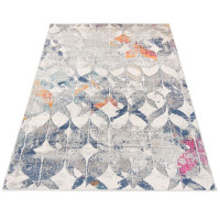 Moderní kusový koberec DENVER - KVĚTINY - 180x250 cm