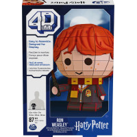4D BUILD 3D Puzzle Harry Potter: Ron 87 dílků