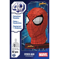 4D BUILD 3D Puzzle Marvel: Spiderman 82 dílků