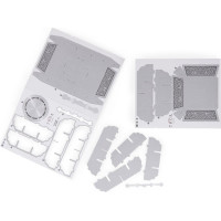 4D BUILD 3D Puzzle Marvel: Thórovo kladivo 87 dílků