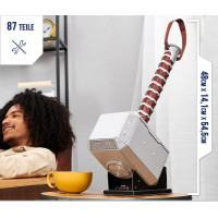 4D BUILD 3D Puzzle Marvel: Thórovo kladivo 87 dílků