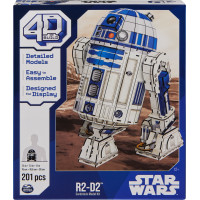 4D BUILD 3D Puzzle Star Wars: R2-D2 201 dílků