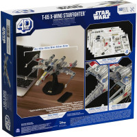 4D BUILD 3D Puzzle Star Wars: Stíhačka X-Wing 160 dílků