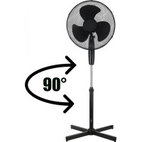 Stojanový ventilátor KOUD 125 cm - černý