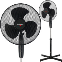 Stojanový ventilátor KOUD 125 cm - černý