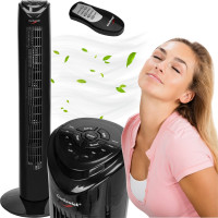 Sloupový ventilátor CALID - černý