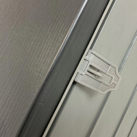 Zahradní úložný box 680 l - šedý