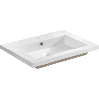 Keramické umyvadlo SPIRIT WHITE DP 60 cm - bílé