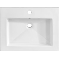 Keramické umyvadlo SPIRIT WHITE DP 60 cm - bílé