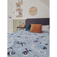 Dětské bavlněné povlečení 140x200 cm BABYMAM PREMIUM - Gamer