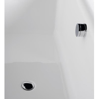 Polysan MARBLE vanová souprava s napouštěním, bovden, délka 775mm, chrom 11051