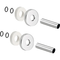 Sapho Set krycích rozet, chrom CP6035
