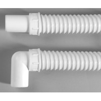 Bruckner FLEXY ohebná propojovací trubka, L-80cm, koleno 40/40mm 164.321.0