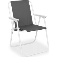 Turistická skládací židle ALAN - šedá