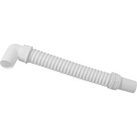 Polysan Odpadní flexi-zkracovatelné dopojení, L-100 cm, koleno 40/40 mm 71725