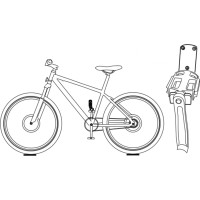 Nástěnný věšák na kolo BIKEST