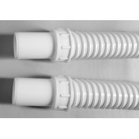 Bruckner FLEXY ohebná propojovací trubka, L-80cm, rovné 40/40mm 164.322.0