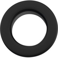 Sapho Krytka přepadu umyvadla Ø 32mm, černá 103100000134
