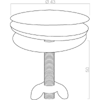 Aqualine Záslepka průměr 43mm 5320C