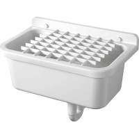 Aqualine Závěsná výlevka 55x34cm, plast, bílá PI5055