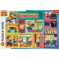 TREFL Puzzle Já, padouch 4: Gru a Mimoni 1000 dílků