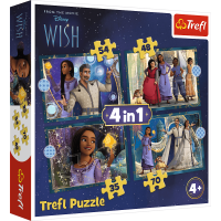 TREFL Puzzle Přání: Splněné sny 4v1 (35,48,54,70 dílků)
