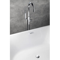 Aqualine Krytka přepadu, chrom TF9005