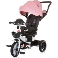 CHIPOLINO Tříkolka se stříškou Be Active 2v1 Pink Linen
