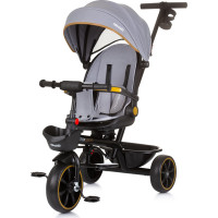 CHIPOLINO Tříkolka se stříškou Max Sport 2v1 Ash Grey