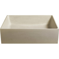 Sapho FORMIGO betonové umyvadlo na desku, 47, 5x36, 5cm, žlutá FG122