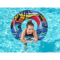 BESTWAY Nafukovací kruh s madly 91 cm Tropic