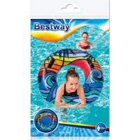BESTWAY Nafukovací kruh s madly 91 cm Tropic