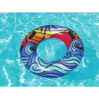 BESTWAY Nafukovací kruh s madly 91 cm Tropic