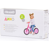 CHIPOLINO Odrážedlo Dino White-Grey