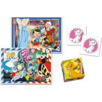 CLEMENTONI Soubor her Disney klasika 4v1