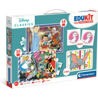 CLEMENTONI Soubor her Disney klasika 4v1